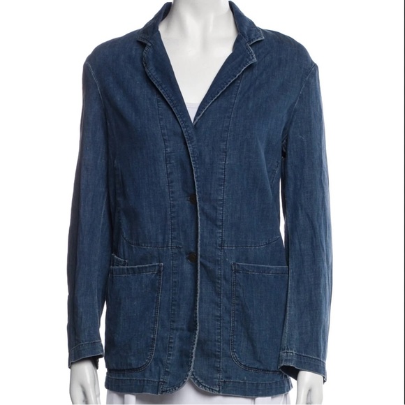 6397 Jackets & Blazers - Classic Blue Denim Women's Jacket